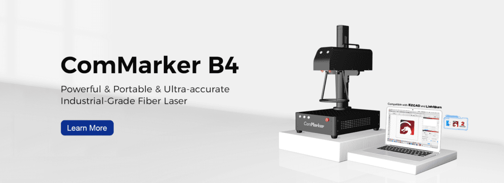 ComMarker B4 fiber laser engraver