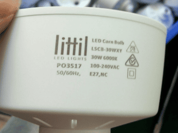 UV laser engrave plastic lamp base