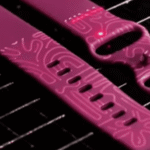 laser engraved Silicone watch band