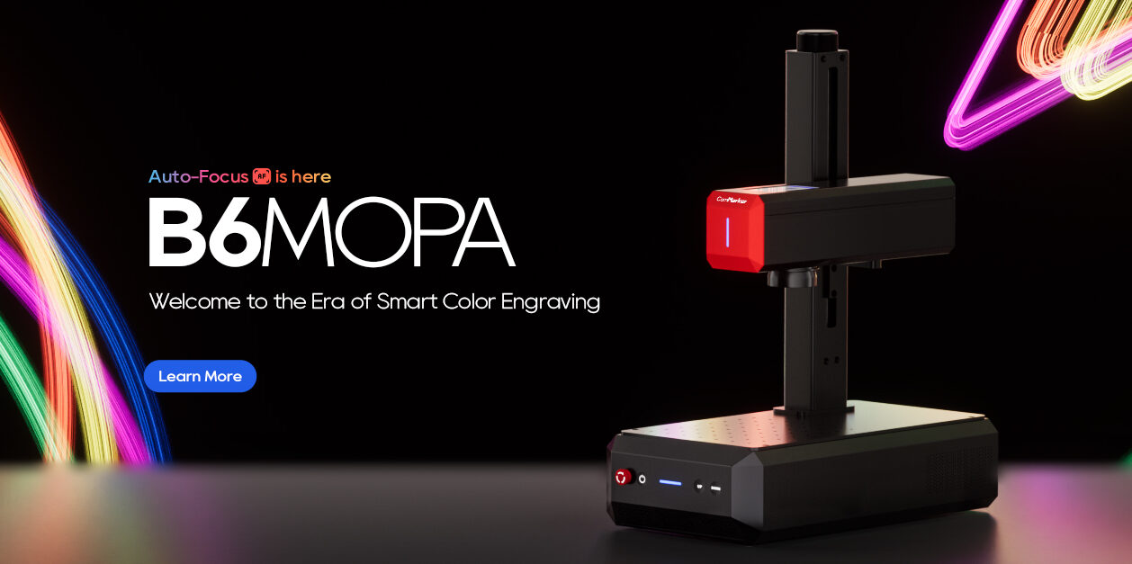 ComMarker B6 mopa fiber laser engraver