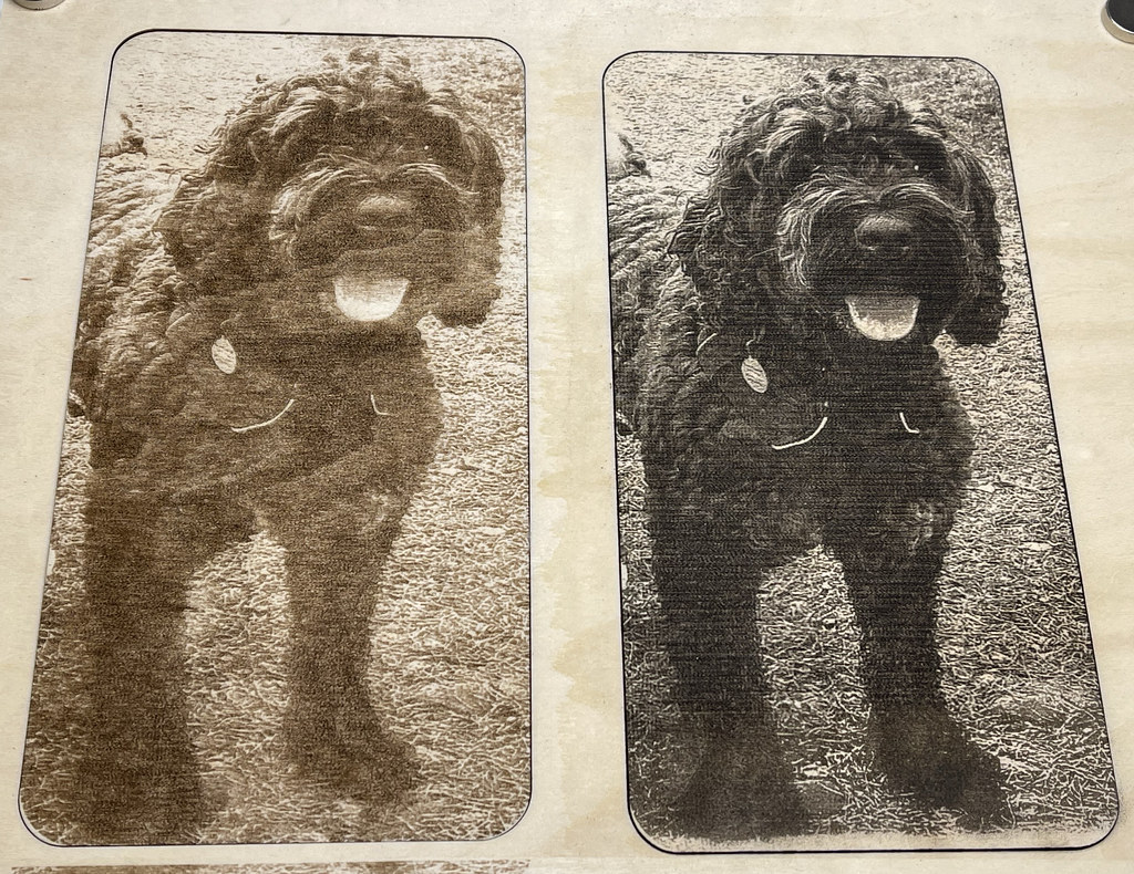 laser engrave door mat