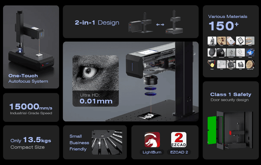 ComMarker B6 features