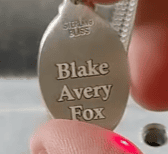 White mark laser engrave silver