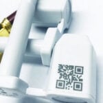 laser engrave ABS plastic