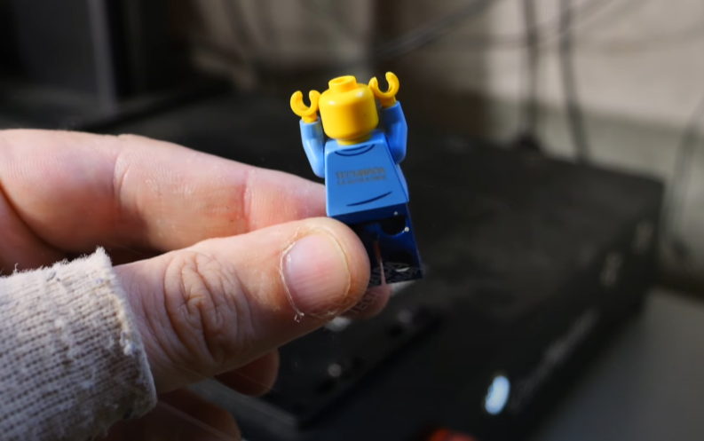 laser engraved lego pieces