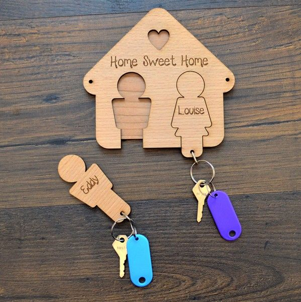 laser cut wooden decorations with perfect fit