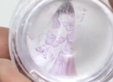 using laser engraved nail plates