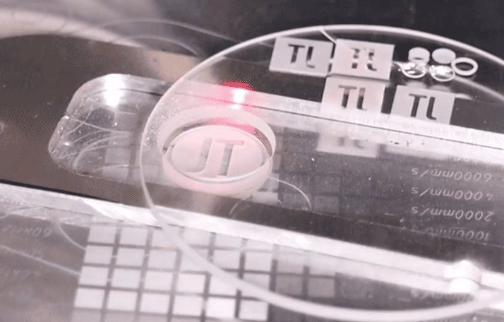 UV laser engraver glass cutting