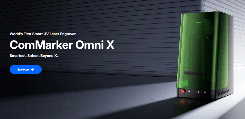 ComMarker Omni X uv laser engraver