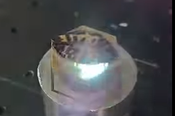 laser engraving making a Bronze Seal