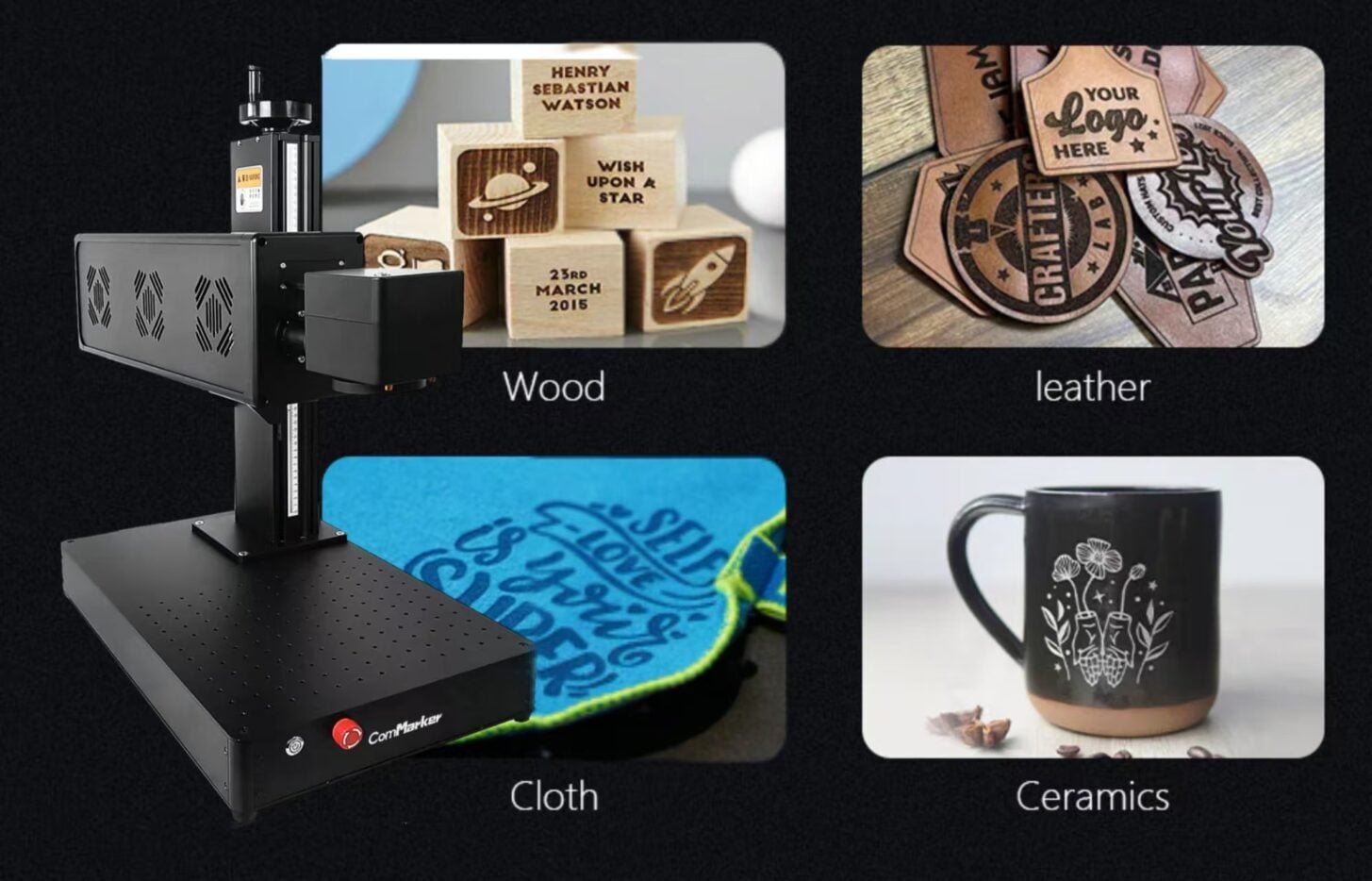 materials co2 laser engraver can engrave