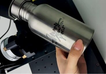 Laser engrave tumbler