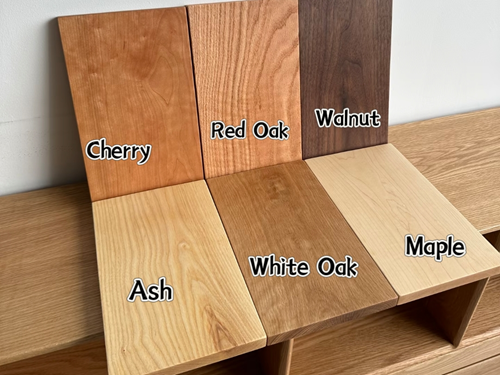Different types of wood