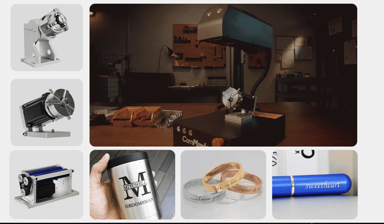 different rotary attachment for yeti cups