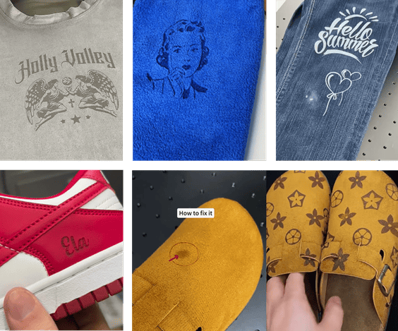 Laser cleaning and engraving with ComMarker Omni UV laser engraver