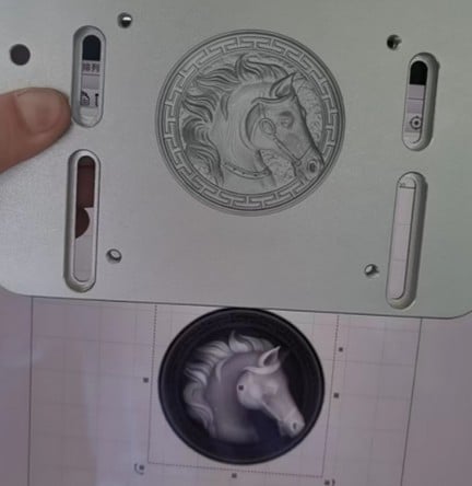 ComMarker B4 20w relief engraving