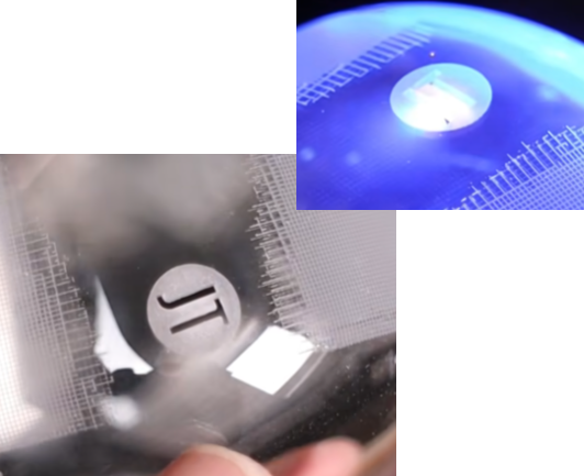 glass cutting with UV laser