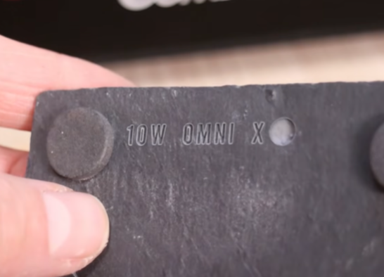 UV laser engraver slate engraving