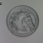 Aluminum 3d laser engraving with ComMarker B4 fiber laser engraver