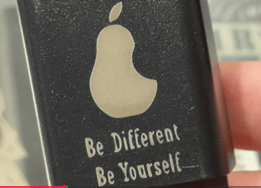 laser engraved charger