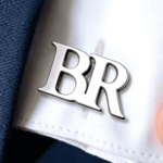 laser cutted metal for Custom Cufflink