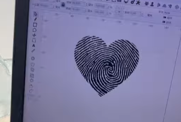 Import your design into the Laser engraving software