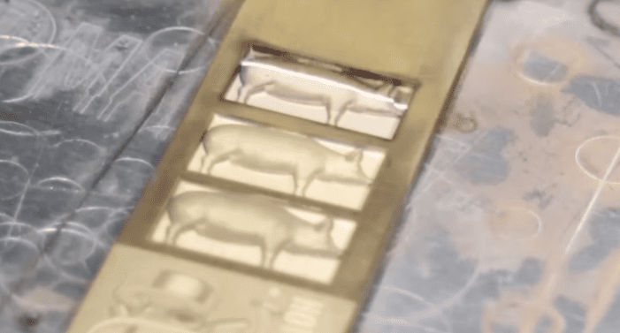 ComMarker Titan deep laser engraving brass