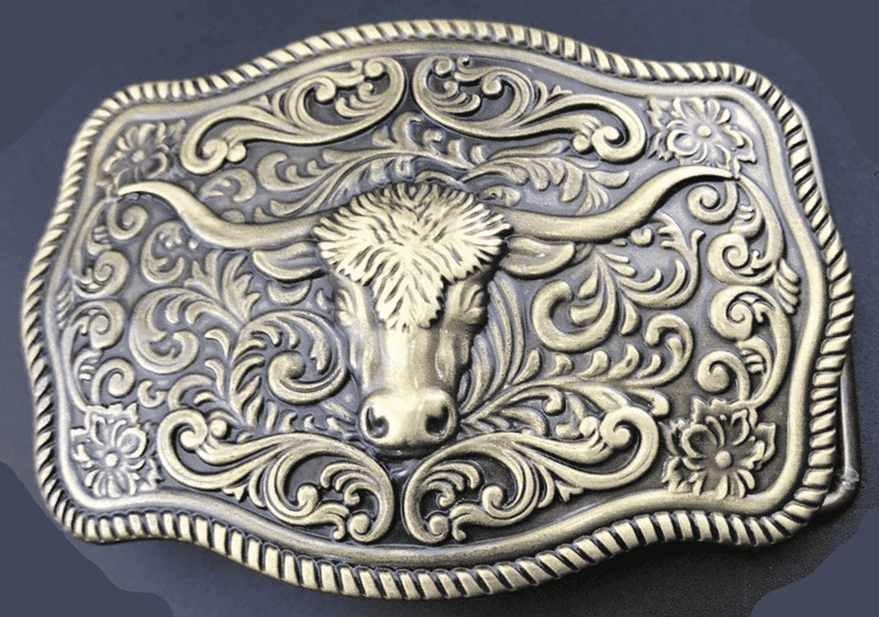 laser engrave relief on metal to make Custom Belt Buckles