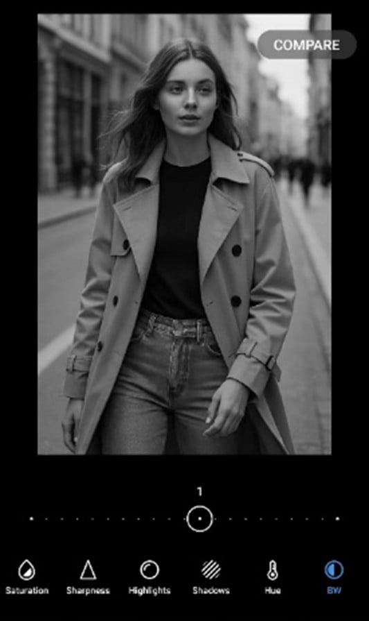 bad black and white adjustment