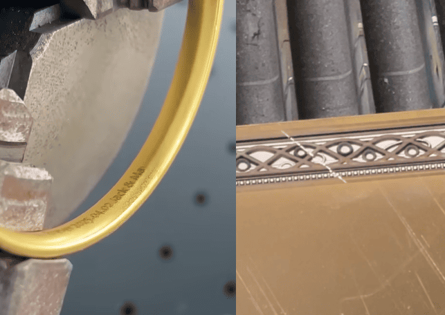 fiber laser engraving bracelet