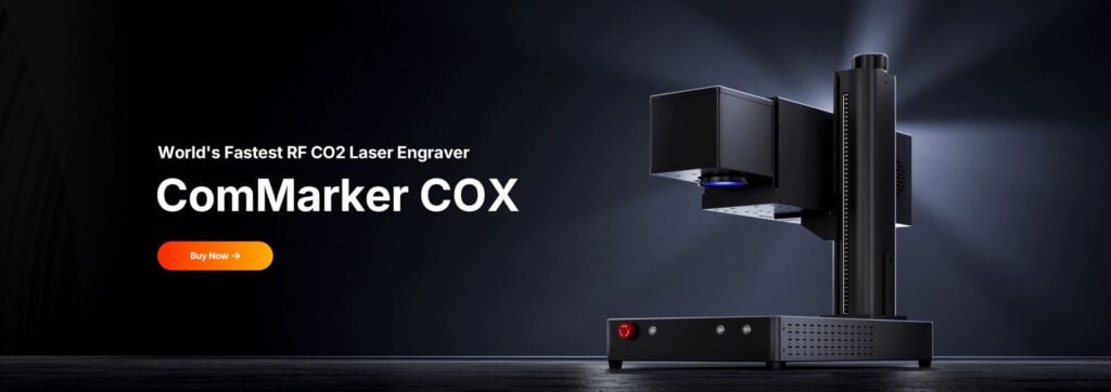 commarker cox co2 laser engraver