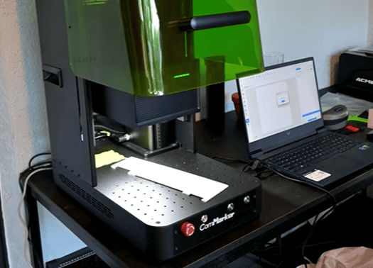 focusing laser engraver
