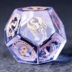 laser engraved dice