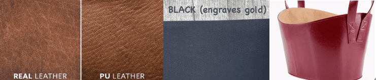 different kind of PU leather