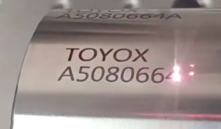 laser marking carbon steel