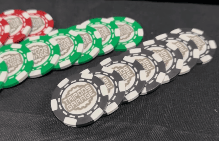 laser engrave plastic Tokens