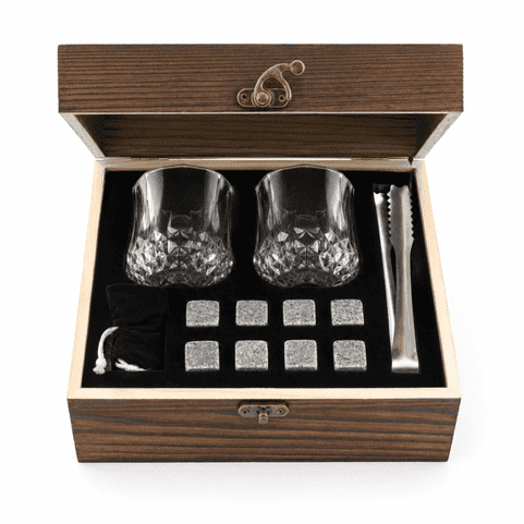 whiskey box for laser engraving