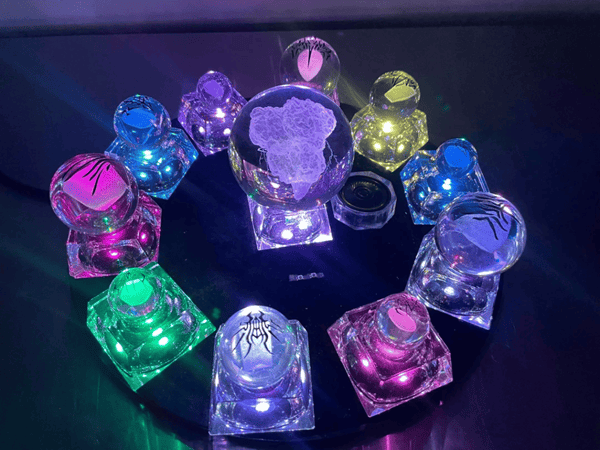 laser inner engraved glass