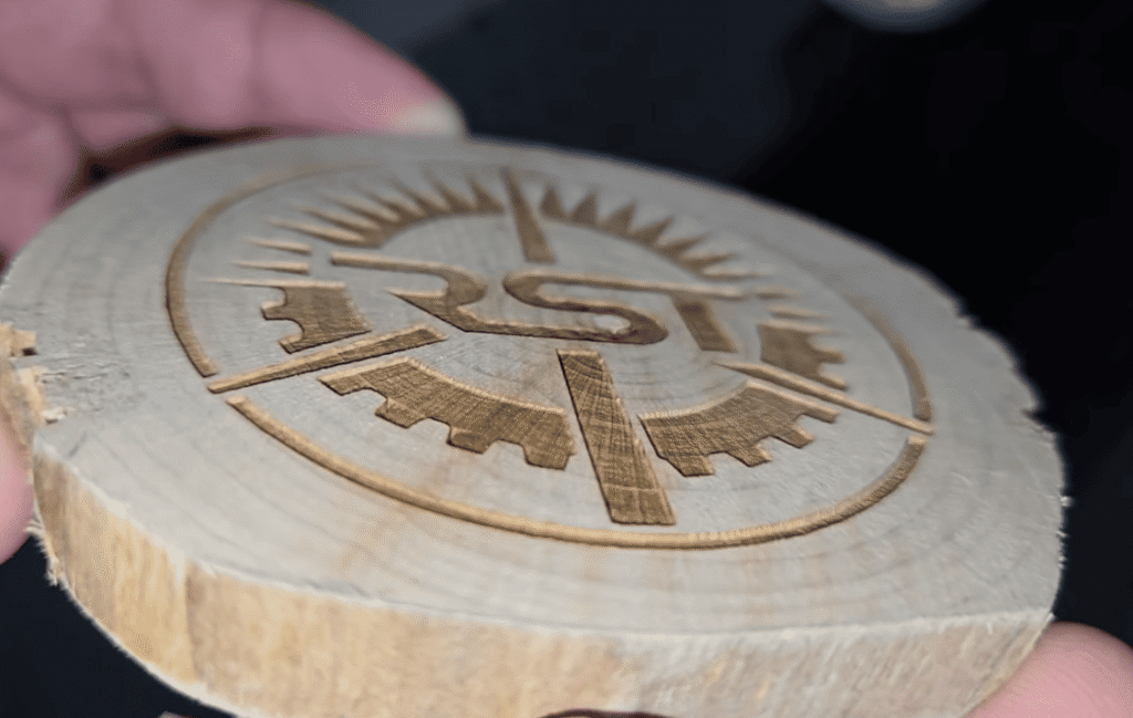 Solid maple rounds