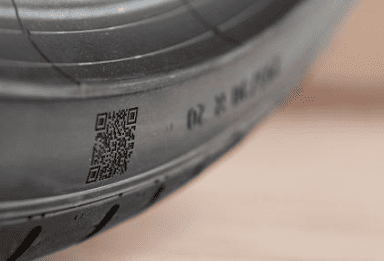 laser marked rubber