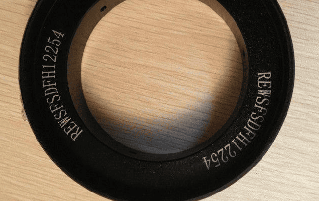 laser marking rubber