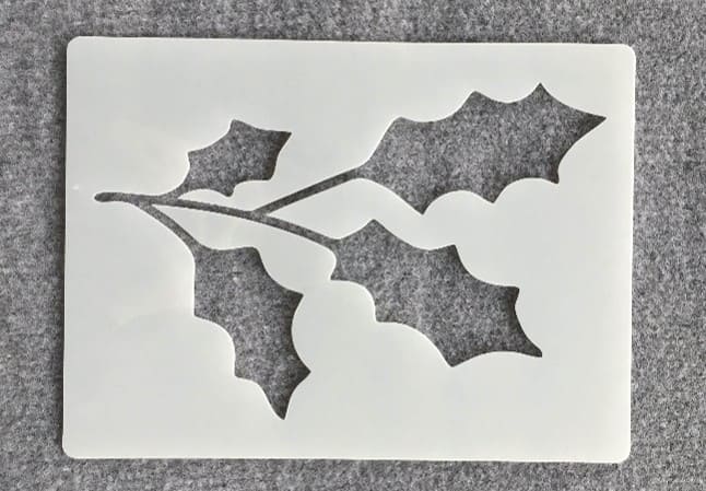 laser cut plastic stencil