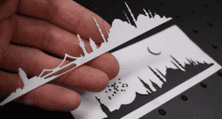 co2 laser cut paper