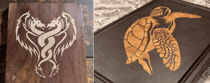 Wood Inlay Art work