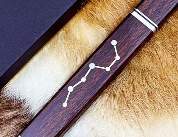 wood inlay sheath