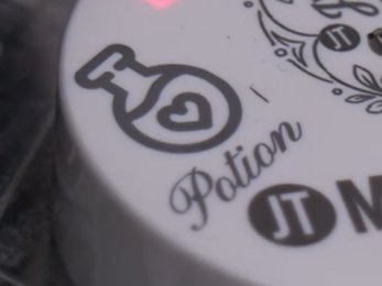Laser Engraving Plastic Caps